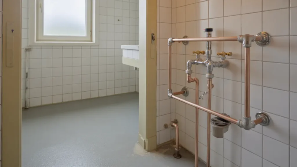 installation av vattenburen handdukstork med nya r r i h gerstens sen h gersten